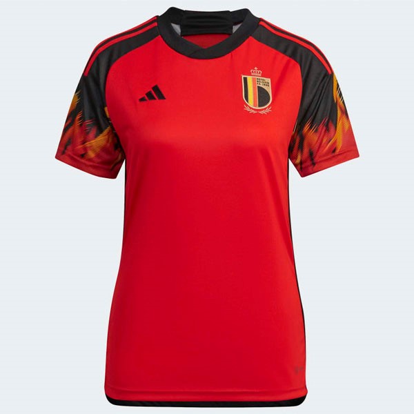 Camiseta Bélgica Replica Primera Ropa Mujer 2022/23